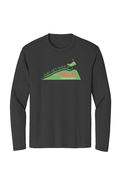 #TrailsRoc - Just Get Over It -Sport-Tek Long Sleeve Tee