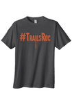 #TrailsRoc I Bleed Orange - Unisex Eco Poly Blend T-Shirt