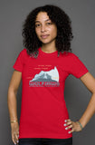 Lower and Upper Wolfjaw womens t shirt