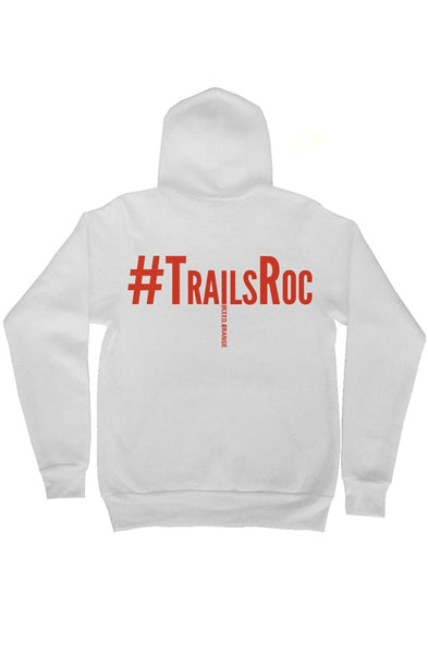 #TrailsRoc I Bleed Orange gildan zip hoody