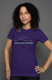 Seward Range and Seymour Mountain womens t shirt