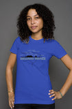 Seward Range and Seymour Mountain womens t shirt