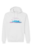 Cliff and Redfield Mountains Unisex Gildan Hoodie