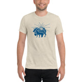 Animal Mashup Sunrays Tri Blend Short sleeve t-shirt